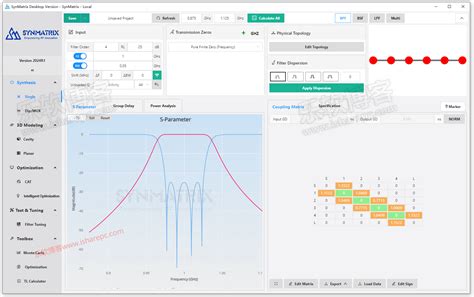 Download ANSYS SynMatrix Filter